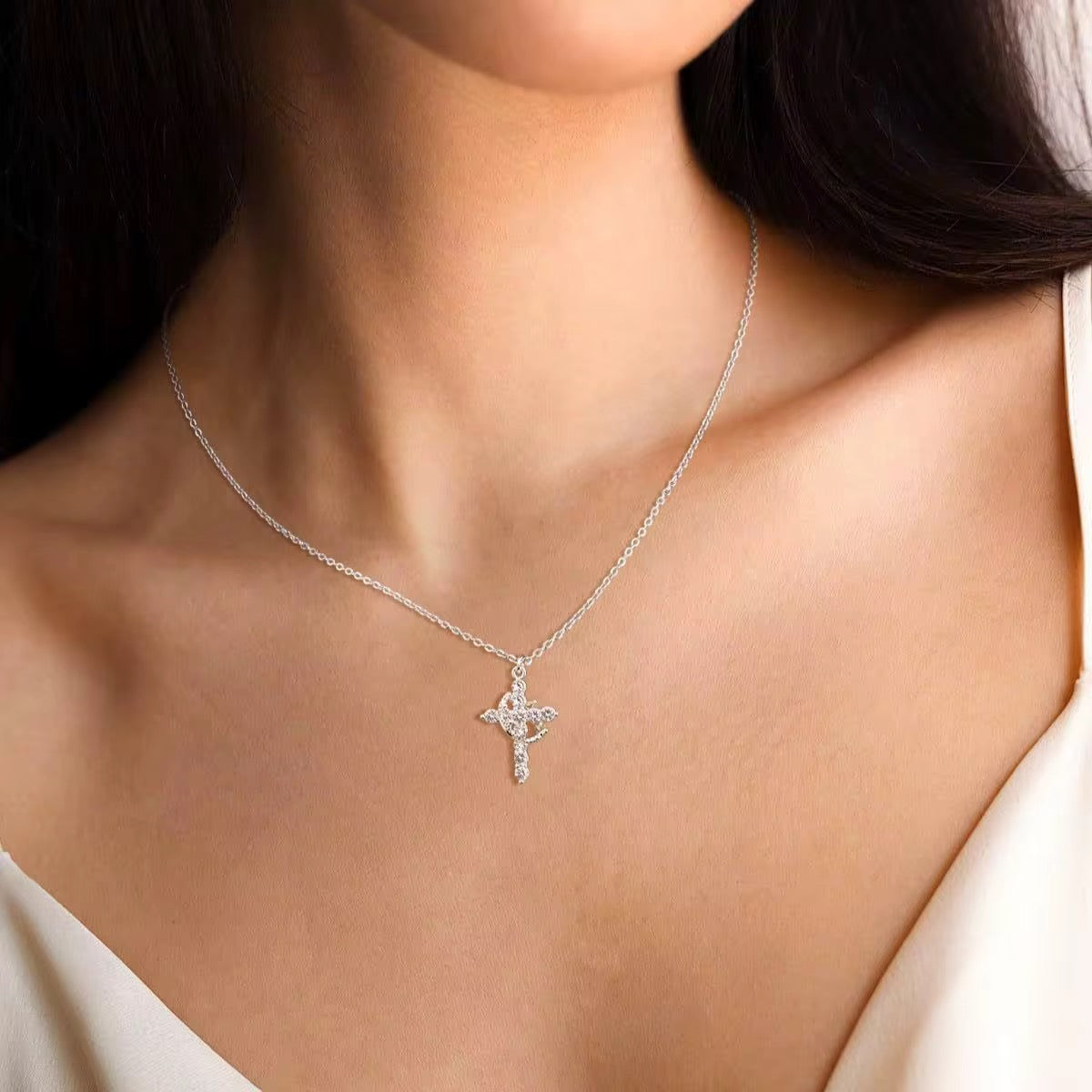 Eternal Faith Cross Necklace