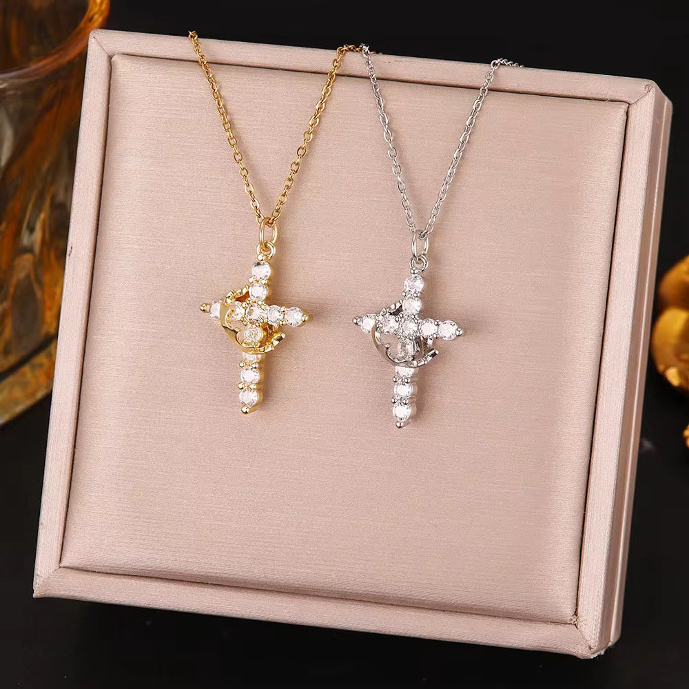 Eternal Faith Cross Necklace